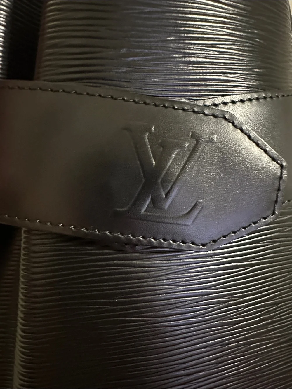 Louis Vuitton Vintage Epi Black Sac D’Epaule Bag